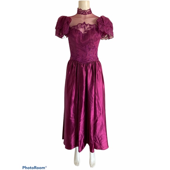 Vintage Dresses 98s Eve Of Milady Totally 80s Formal Prom Cocktail